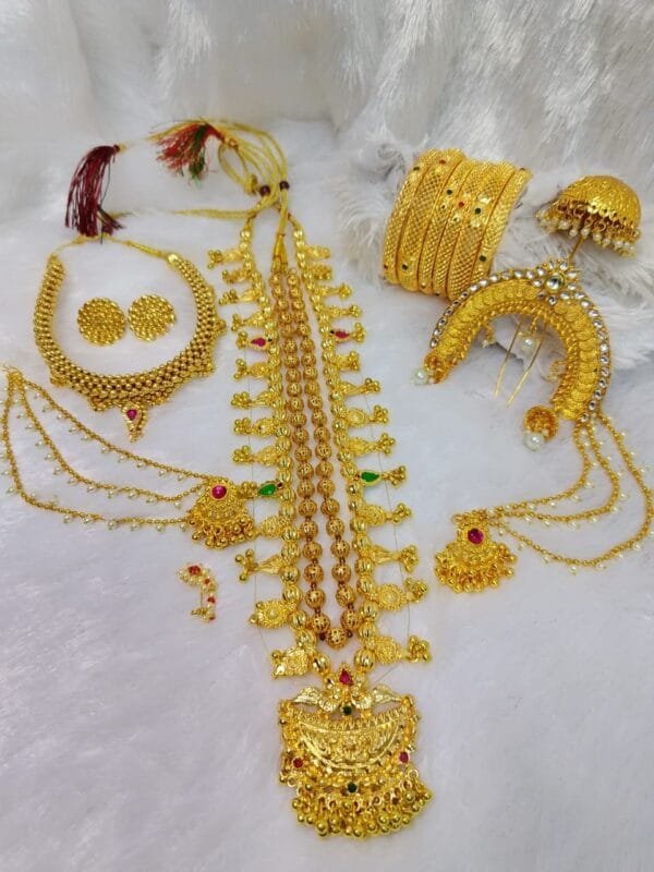 Premium Quality Maharashtrian Kolhapuri Saaj Wedding Jewellery For Women